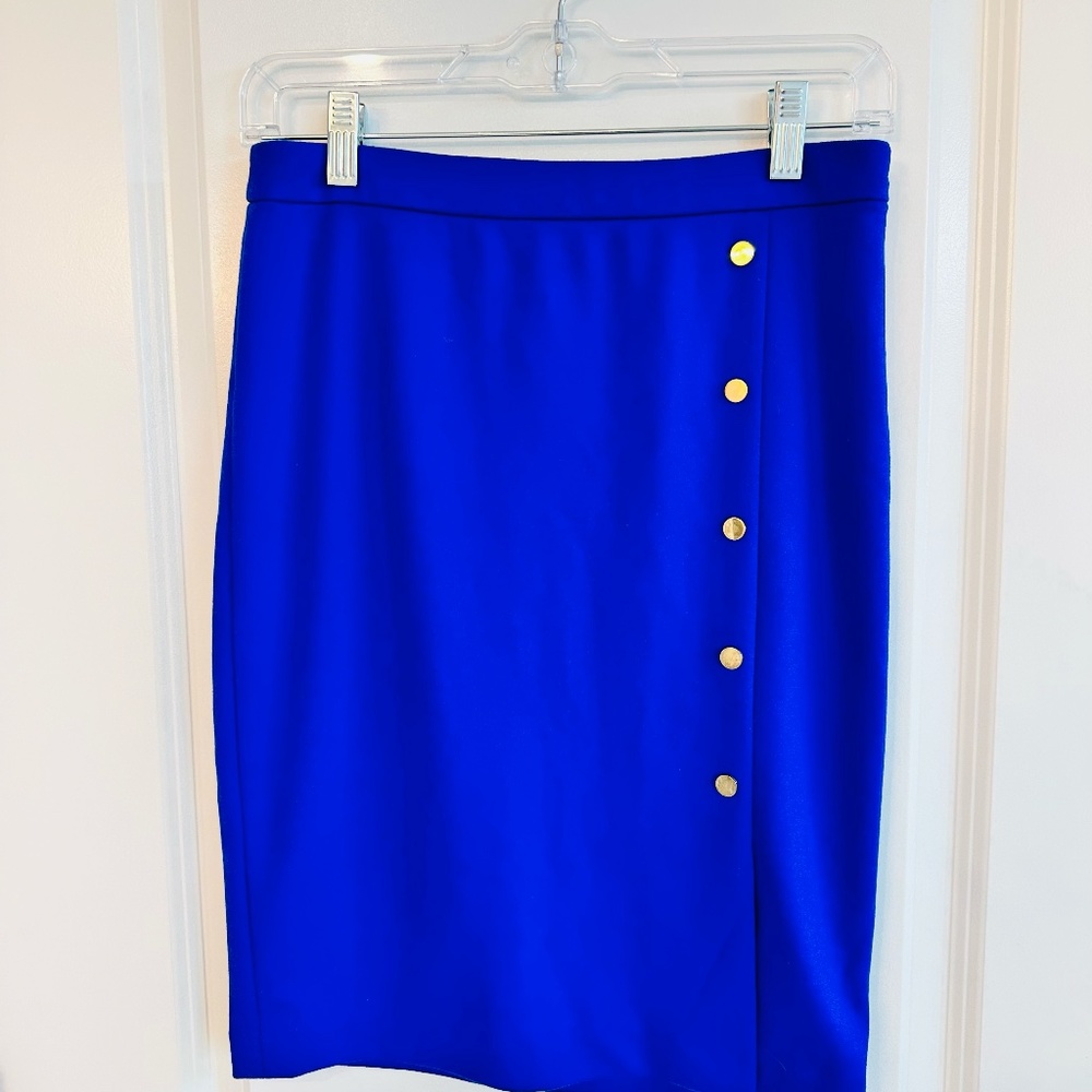 The LIMITED Knee Length Pencil Skirt, Elastic Waist, Worn Once!